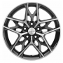 Легковой диск Khomen Wheels KHW1709 7x17 5x108 ET45 60,1 Black-FP