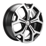 Легковой диск Khomen Wheels KHW1710 6,5x17 5x120 ET60 65,1 Black-FP