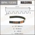 Masuma 6PK1235 поликлиновый